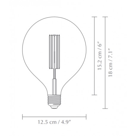 3W LED lemputė E27 IDEA