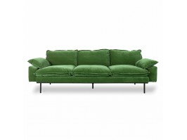 Sofa RETRO 4-SEATS ROYAL / velvet green
