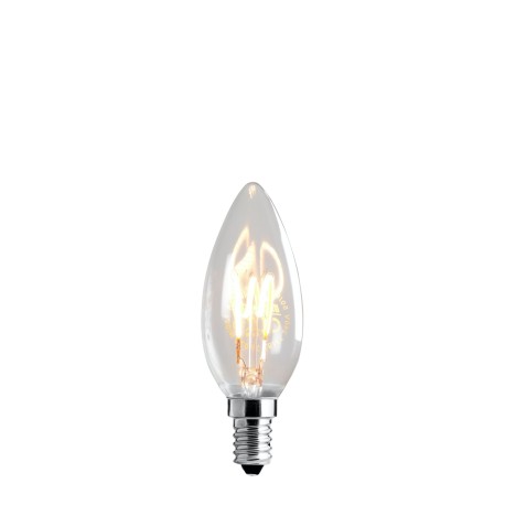 3W LED Filament lemputė E14 DIM, 2200K