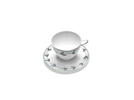 Cappuccino puodelio ir lėkštelės komplektas BLOSSOM MILK / Marni
