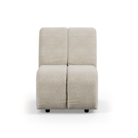 Modulinė sofa WAVE BOUCLE / element middle small