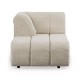 Modulinė sofa WAVE BOUCLE / element left divan