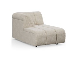 Modulinė sofa WAVE BOUCLE / element left divan