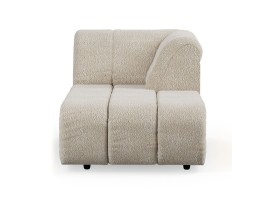 Modulinė sofa WAVE BOUCLE / element right divan
