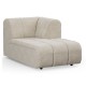 Modulinė sofa WAVE BOUCLE / element right divan