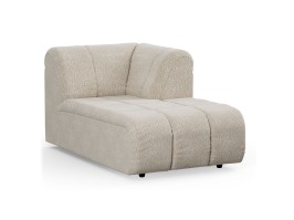 Modulinė sofa WAVE BOUCLE / element right divan
