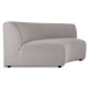 Modulinė sofa JAX SNEAK / element round