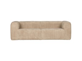Sofa BEAN 3.5 / ribcord travertine