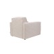 Fotelis BOR 1 SEATER / latte