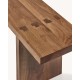 Suoliukas L WALNUT SOLID