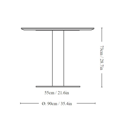 Stalas IN BETWEEN SK11 MARBLE